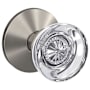 Schlage Custom Hobson Passage & Privacy Door Knob Set with Kinsler Trim Satin Nickel