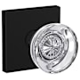 Schlage Custom Hobson Passage & Privacy Door Knob Set with Collins Trim Matte Black