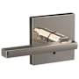 Schlage Custom Latitude Passage & Privacy Door Lever Set with Collins Trim Polished Nickel