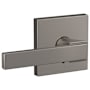 Schlage Custom Northbrook Passage & Privacy Door Lever Set with Collins Trim Satin Nickel