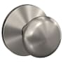 Schlage Custom Plymouth Passage & Privacy Door Knob Set with Kinsler Trim Satin Nickel