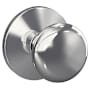 Schlage Custom Plymouth Passage & Privacy Door Knob Set with Kinsler Trim Bright Chrome