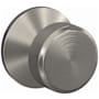 Schlage Custom Swanson Passage or Privacy Door Knob Set with Kinsler Trim Satin Nickel