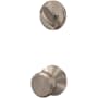 Schlage Custom Bowery Single Cylinder Sectional Interior Pack with Kinsler Rose Satin Nickel