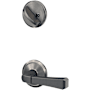 Schlage Custom Rivington Single Cylinder Sectional Interior Pack with Alden Rose Satin Nickel