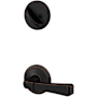 Schlage Custom Rivington Single Cylinder Sectional Interior Pack with Alden Rose Aged Bronze