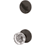 Schlage Custom Hobson One-Sided Dummy Interior Pack with Kinsler Trim - Exterior Handleset Sold Separately Matte Black