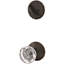 Schlage Custom Hobson One-Sided Dummy Interior Pack with Kinsler Trim - Exterior Handleset Sold Separately Aged Bronze