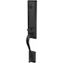 Schlage Custom Addison Keyed Entry Single Cylinder Half Plate Handleset - Exterior Only Matte Black