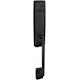 Schlage Custom One Piece Single Cylinder Keyed Entry Handleset with Greene Trim Matte Black