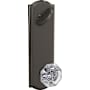 Schlage Custom Alexandria Single Cylinder Full Plate Interior Pack with Camelot Trim Black Stainless