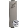 Schlage Custom Alexandria Single Cylinder Full Plate Interior Pack with Camelot Trim Satin Nickel