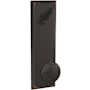 Schlage Custom Andover Single Cylinder Full Plate Interior Pack with Addison Rose - Exterior Handleset Sold Separately Aged Bronze
