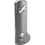 Schlage Custom Bowery Single Cylinder Full Plate Interior Pack with Greenwich Rose - Exterior Handleset Sold Separately Bright Chrome