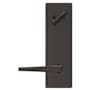 Schlage Custom Eller Single Cylinder Full Plate Interior Pack with Century Rose - Exterior Handleset Sold Separately Aged Bronze