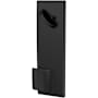 Schlage Custom Ganton Single Cylinder Full Plate Interior Pack with Century Trim Matte Black