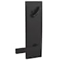 Schlage Custom Northbrook Single Cylinder Full Plate Interior Pack with Century Rose - Exterior Handleset Sold Separately Matte Black