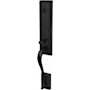 Schlage Custom Addison Exterior One-Sided 3/4 Trim Dummy Handleset - Interior Side Sold Separately Matte Black