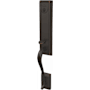 Schlage Custom Addison Exterior One-Sided 3/4 Trim Dummy Handleset - Interior Side Sold Separately Aged Bronze