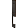 Schlage Custom Century Exterior One-Sided 3/4 Trim Dummy Handleset - Interior Side Sold Separately Aged Bronze