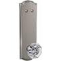Schlage Custom Alexandria One-Sided 3/4 Trim Dummy Interior Pack with Camelot Trim - Exterior Handleset Sold Separately Satin Nickel