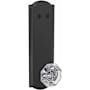 Schlage Custom Alexandria One-Sided 3/4 Trim Dummy Interior Pack with Camelot Trim - Exterior Handleset Sold Separately Matte Black