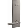 Schlage Custom Broadway One-Sided 3/4 Trim Dummy Interior Pack with Century Trim - Exterior Handleset Sold Separately Satin Nickel
