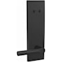 Schlage Custom Broadway One-Sided 3/4 Trim Dummy Interior Pack with Century Trim - Exterior Handleset Sold Separately Matte Black