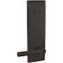 Schlage Custom Broadway One-Sided 3/4 Trim Dummy Interior Pack with Century Trim - Exterior Handleset Sold Separately Aged Bronze