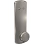 Schlage Custom Bowery One-Sided 3/4 Trim Dummy Interior Pack with Greenwich Trim - Exterior Handleset Sold Separately Satin Nickel