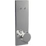 Schlage Custom Bowery One-Sided 3/4 Trim Dummy Interior Pack with Century Trim - Exterior Handleset Sold Separately Bright Chrome