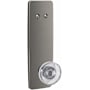 Schlage Custom Interior Only Non-Turning One-Sided Dummy with Dawes Lever and Greene Trim Satin Nickel