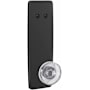 Schlage Custom Interior Only Non-Turning One-Sided Dummy with Dawes Lever and Greene Trim Matte Black