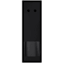 Schlage Custom Ganton One-Sided Dummy Interior Pack with Century Trim - Exterior Handleset Sold Separately Matte Black
