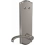 Schlage Custom Whitney One-Sided 3/4 Trim Dummy Interior Pack with Camelot Trim - Exterior Handleset Sold Separately Satin Nickel