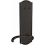 Schlage Custom Whitney One-Sided 3/4 Trim Dummy Interior Pack with Camelot Trim - Exterior Handleset Sold Separately Aged Bronze
