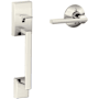 Schlage Century Lower Handle Set for Schlage Deadbolts with Latitude Interior Lever Polished Nickel
