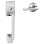 Schlage Century Lower Handle Set for Schlage Deadbolts with Latitude Interior Lever Bright Chrome