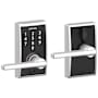 Schlage Century Touch Entry Leverset with Latitude Lever Bright Chrome