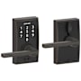 Schlage Century Touch Entry Leverset with Latitude Lever Aged Bronze