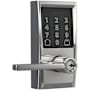 Schlage Encode WiFi Enabled Electronic Keypad Latitude Door Lever with Century Trim Polished Chrome