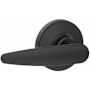Schlage Dover Passage Door Lever Set Matte Black