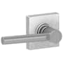 Schlage Broadway Passage Door Lever Set with Decorative Collins Trim (Formerly Dexter) Satin Chrome