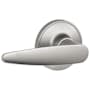 Schlage Dover Passage Door Lever Set Satin Stainless Steel