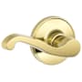 Schlage LaSalle Passage Door Lever Set (Formerly Dexter) Polished Brass