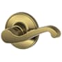 Schlage LaSalle Non-Turning One-Sided Dummy Right Handed Lever from the J-Series (Formerly Dexter) Antique Brass