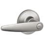 Schlage Dover Privacy Door Lever Set Satin Stainless Steel