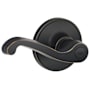 Schlage LaSalle Privacy Door Lever Set (Formerly Dexter) Aged Bronze
