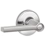 Schlage Solstice Privacy Door Lever Set (Formerly Dexter) Bright Chrome