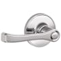 Schlage Torino Privacy Door Lever Set from the J-Series Bright Chrome